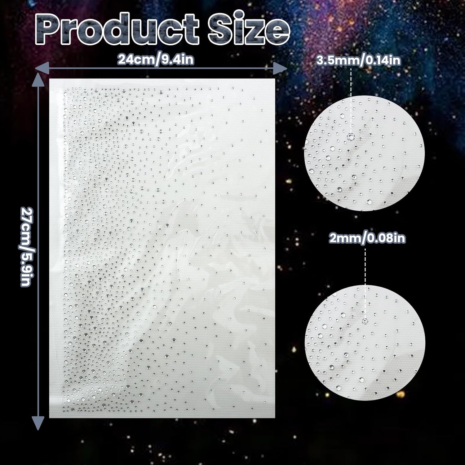 12 Sheets Iron on Rhinestone Sheets for Heat Press | Hotfix Rhinestone Transfers, Flat Round Crystal Decals, Glitter Gems Stickers, Iron on Patches for T-Shirts, Denim, Clothing, DIY Crafts